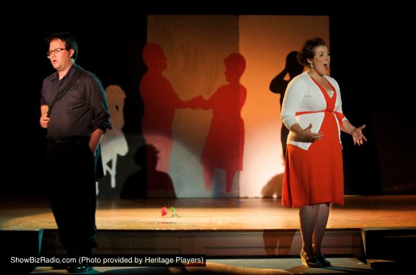 Stephen Deininger (Jamie) and Brett Hurt (Cathy) perform 'I Could Never Rescue You/Goodbye Until Tomorrow'