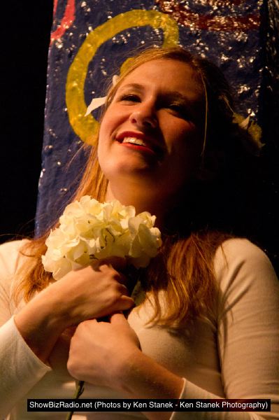 Louisa (Sherry Benedek) falls even harder for her love.