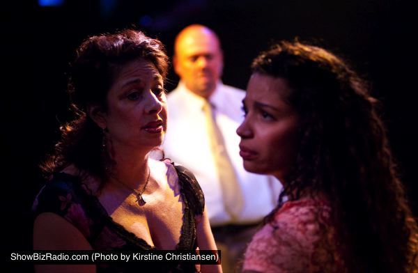 Camila (Tina Marie De Simone), Kevin (David Bosley-Reynolds), Nina (Alyssa V. Gomez)