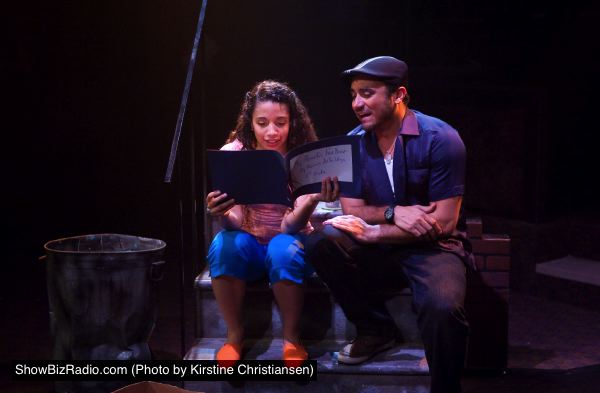 Nina (Alyssa V. Gomez), Usnavi (David Gregory)